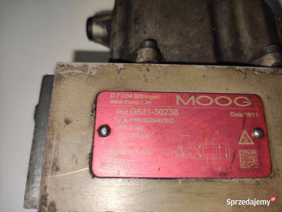Moog G6313023b zawór proporcjonalny Piława Dolna