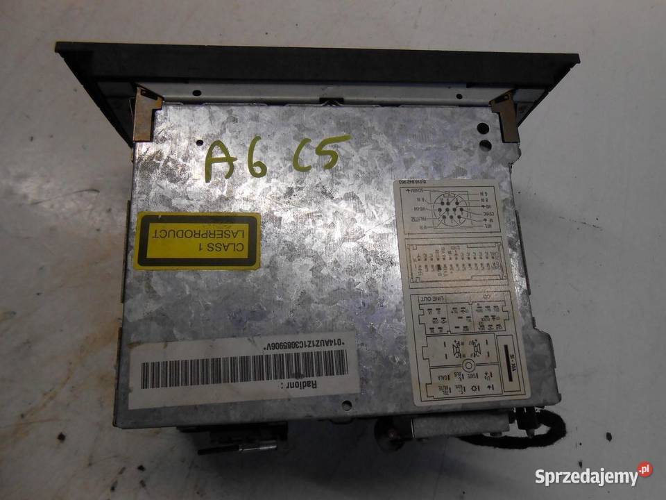 RADIO CD NAWIGACJA AUDI A6 C5 BEZ KODU