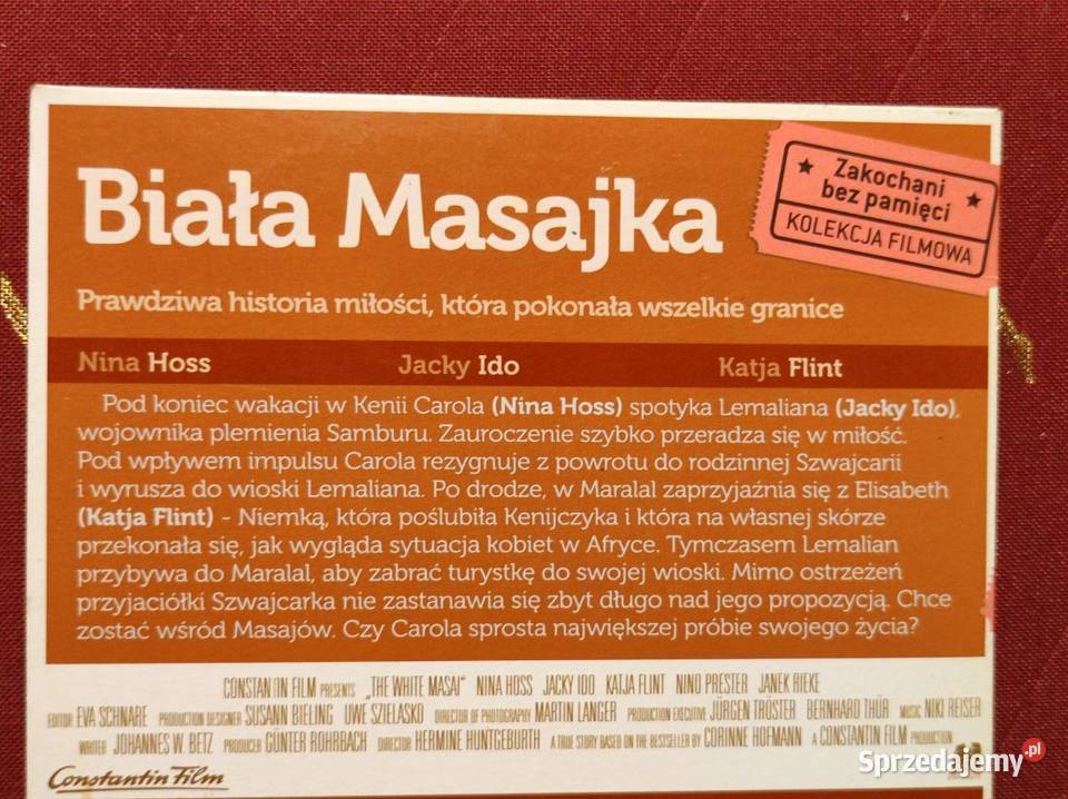 Biała Masajka Corinne Hofmann 2005 Kielce