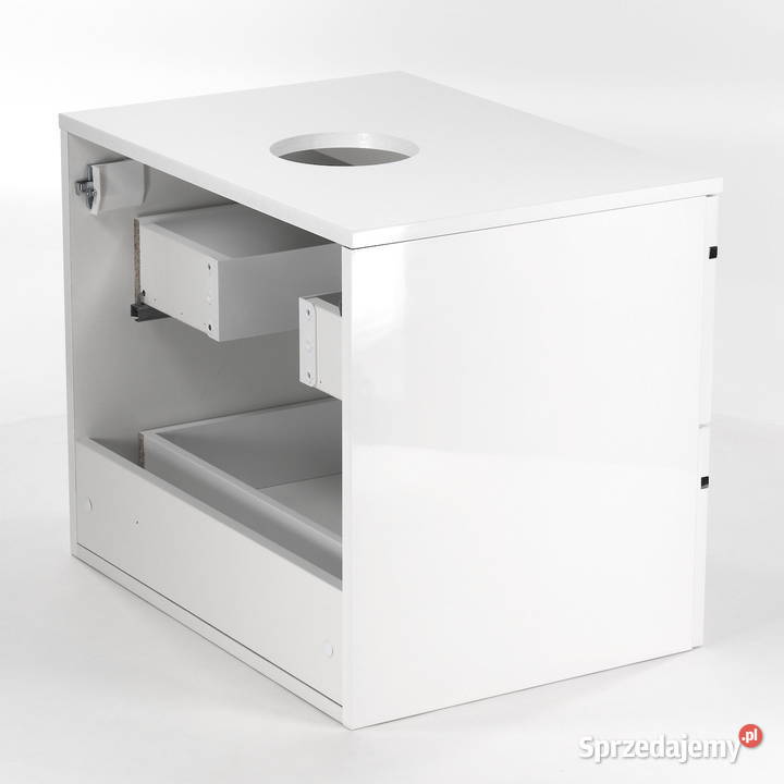 Szafka łazienkowa pod umywalkę z blatem biała 50 42cm sprzedam