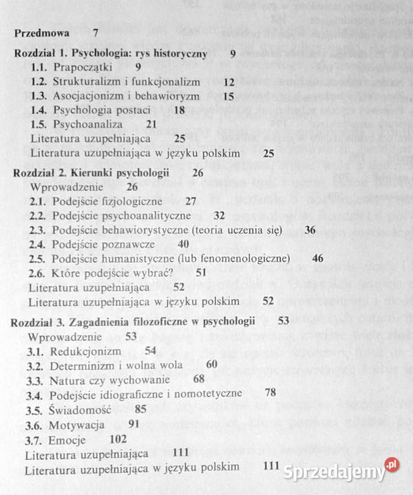 Wprowadzenie do psychologii Tony Malim Ann Birch Pozostałe