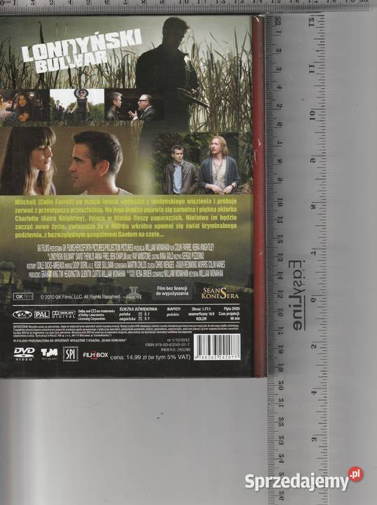 Londyński bulwar Colin Farrell DVD