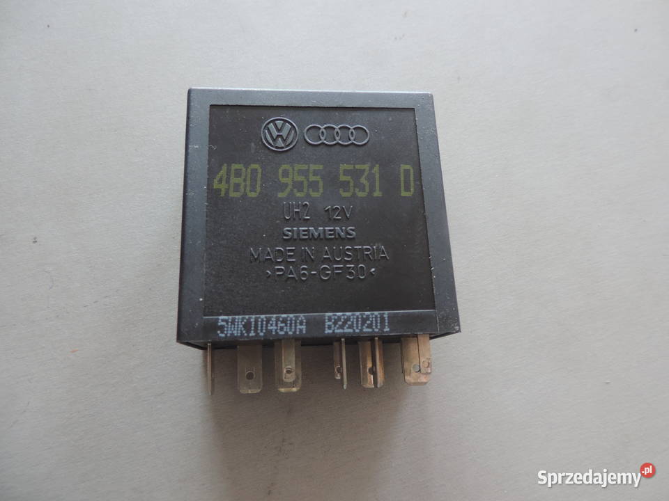AUDI A2 PRZEKAŹNIK ŚWIEC 4B0955531D Nowy Sącz
