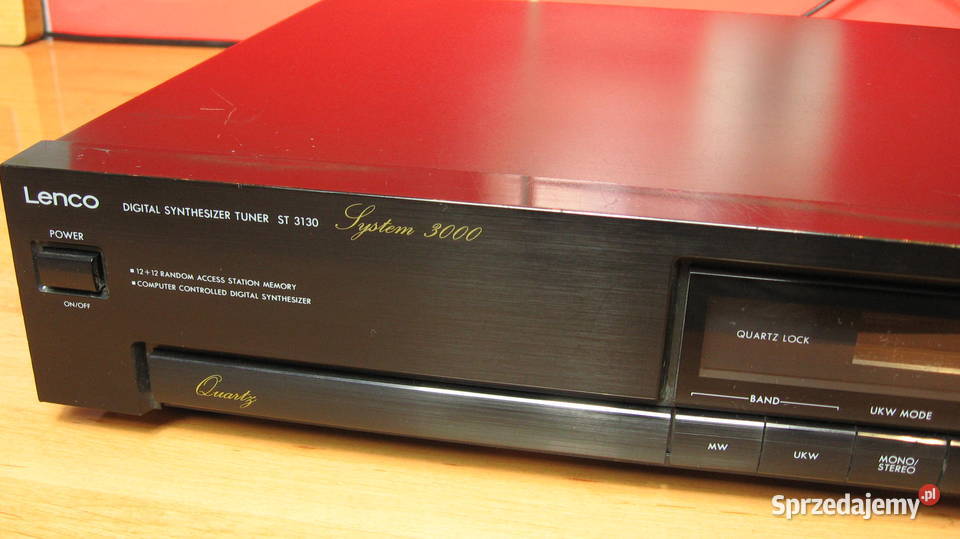 Lenco ST 3130 cyfrowy tuner radiowy z Quartz Świebodzice