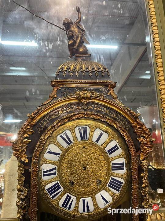 zegar Orologio Boulle del 1700 Luigi XV Francia Warszawa