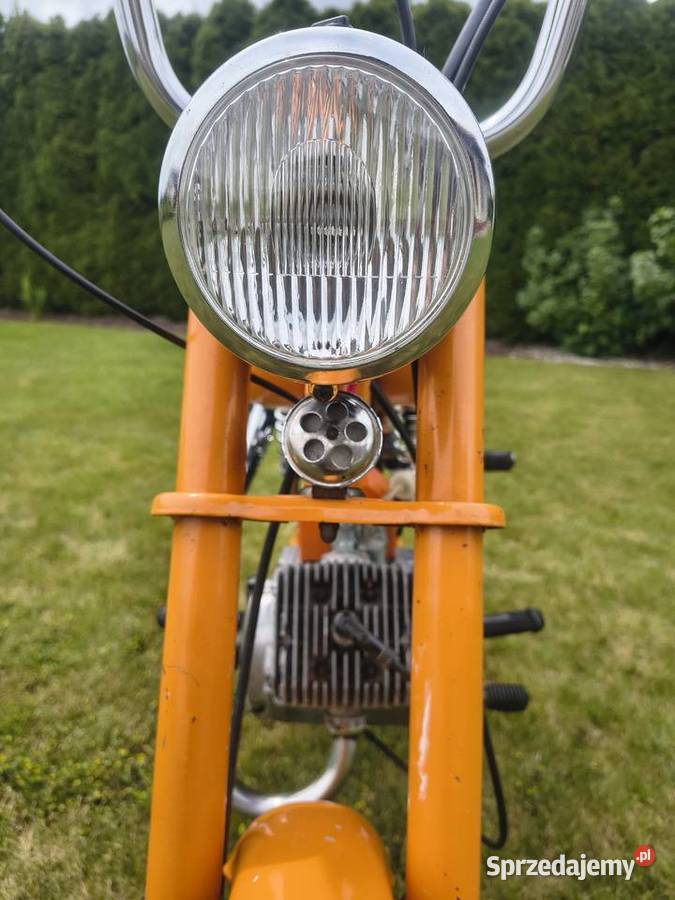 motorynka marki Romet z 1987 roku Rzeszów