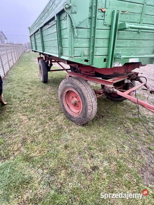 Przyczepa 3 strony wywrot 6t rejestrowana krone nieuszkodzony wielkopolskie Grabów nad Prosną sprzedam