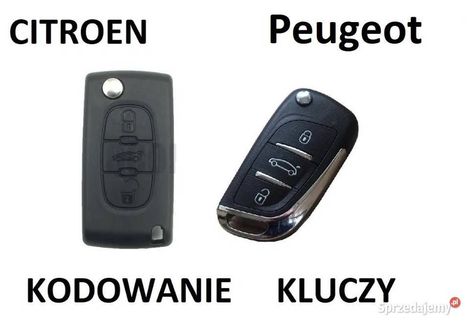 Kodowanie kluczy Citroen Peugeot Warszawa