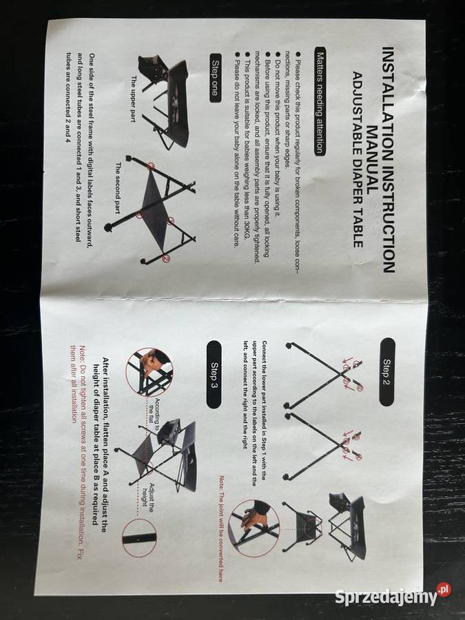 Przewijak mobilny Łomża
