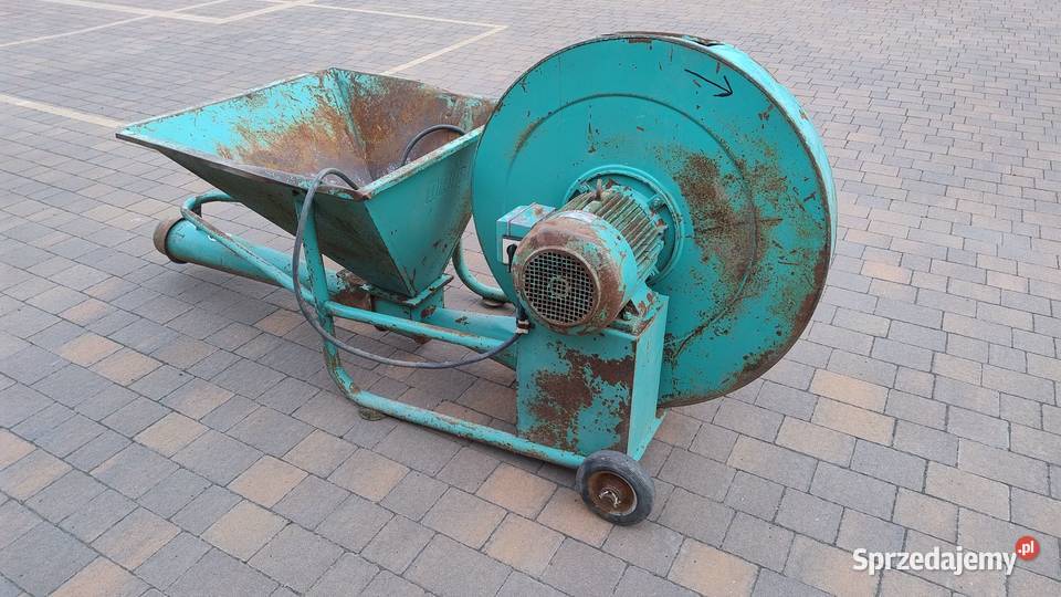 Dmuchawa Do Zboża Niemiecka BISO 75 KW Komplet wielkopolskie Kowale Pańskie