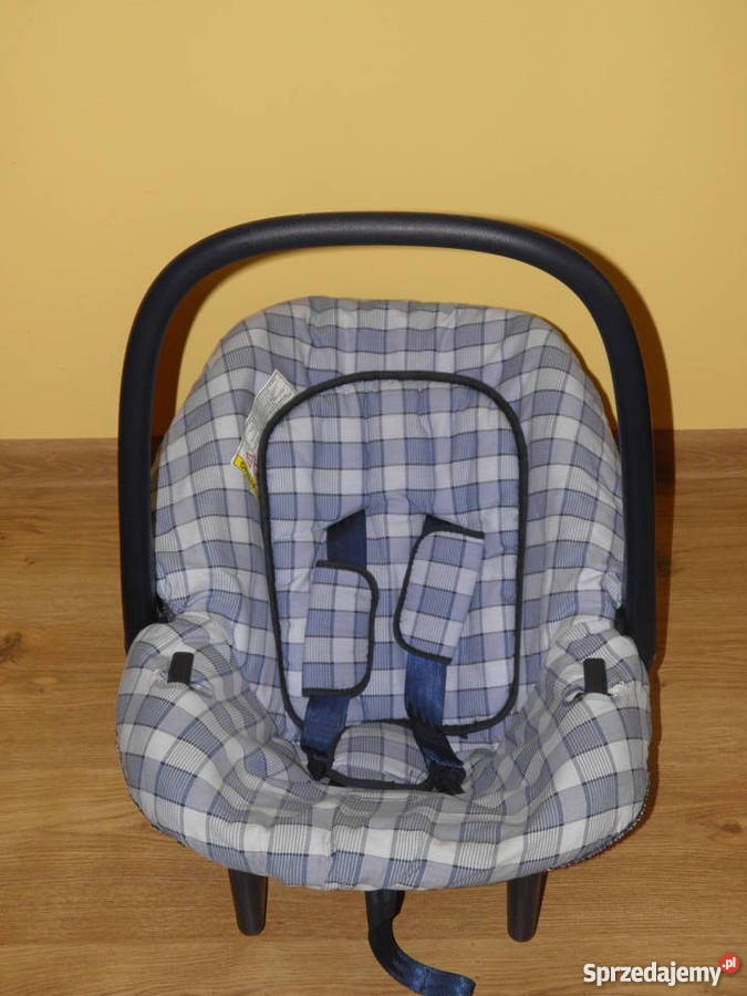 Fotelik samochodowy nosidełko lekki 0-12kg Sosnowiec