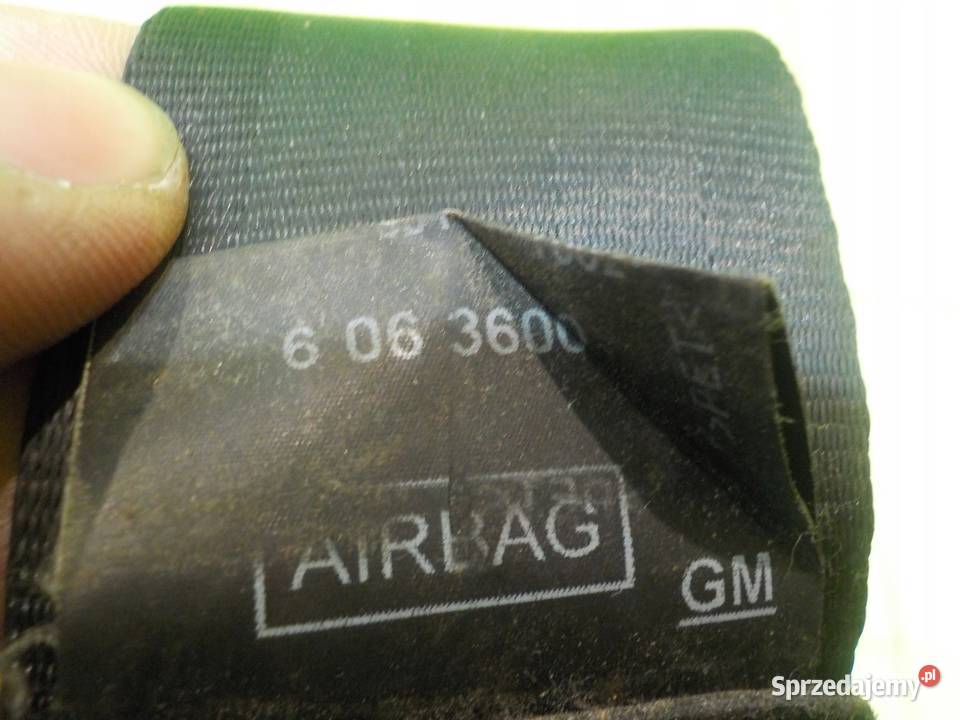 OPEL COMBO D 16r L1H1 pas bezpieczenstwa prawy Suków