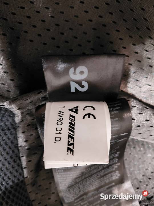 Kombinezon motocyklowy męski Dainese Avro D1 Wodzisław Śląski