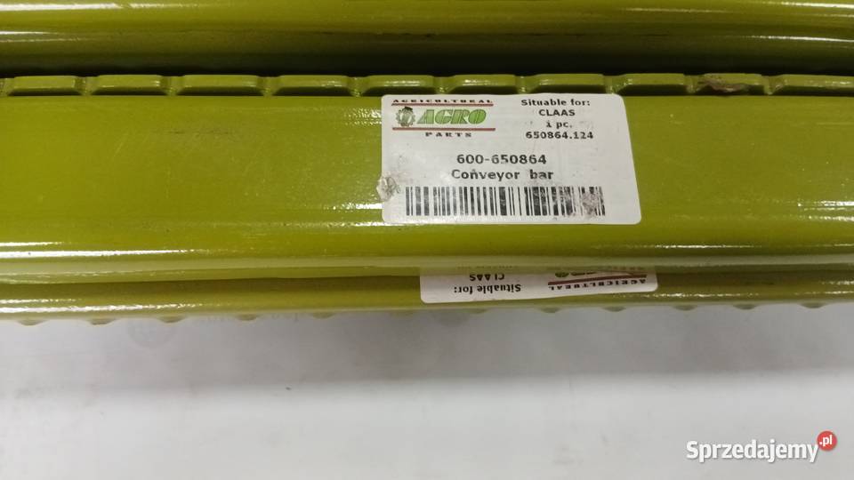 Listwa podajnika pochyłego Claas 650864 Do kombajnów Radomsko