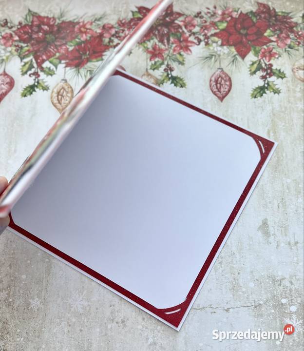 Kartka świąteczna Boże Narodzenie ręcznie Mielec