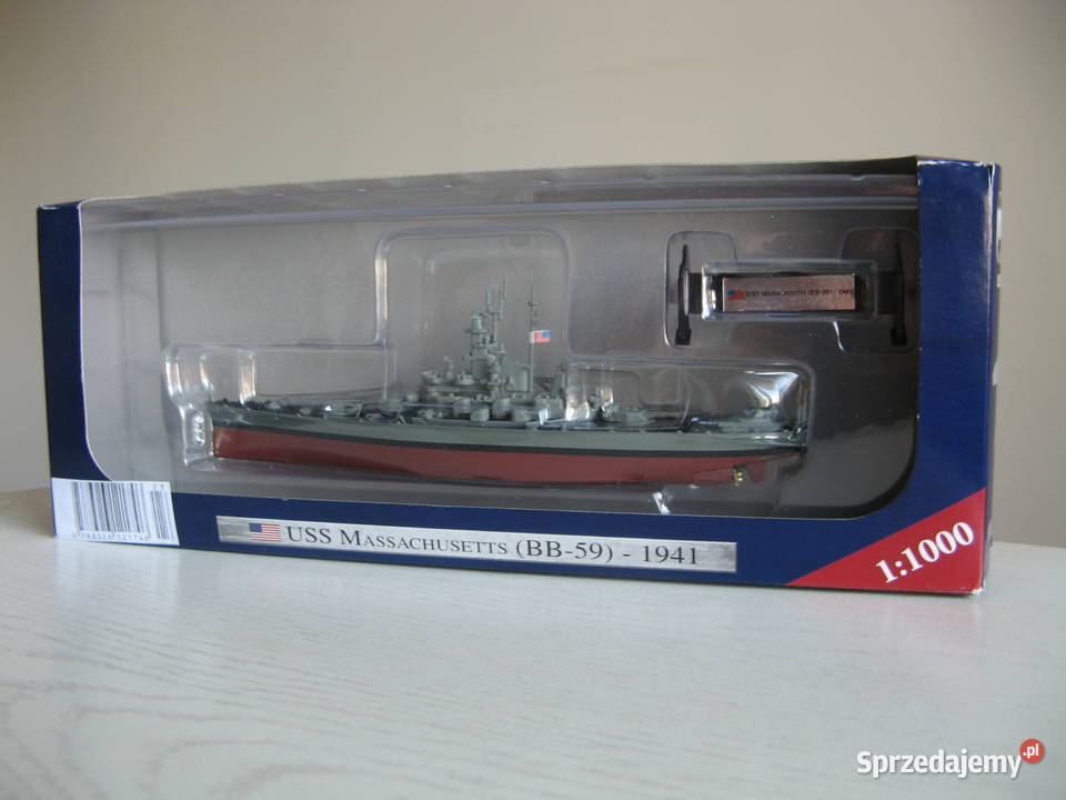 Amerykański pancernik USS Massachusetts Poznań sprzedam