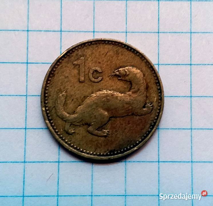 1 CENT 1986 MALTA lubelskie Piszczac