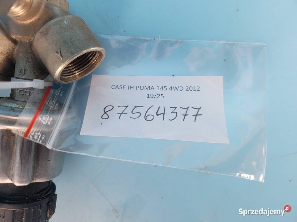 CASE IH PUMA 145 12r CZUJNIK CIŚNIENIA 87564377 Elektryka i zapłon Kolno sprzedam