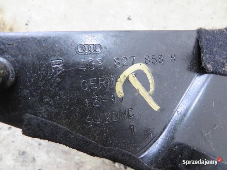 ZAWIAS KLAPY TYŁ PRAWY AUDI A7 4G8827858R sprzedam