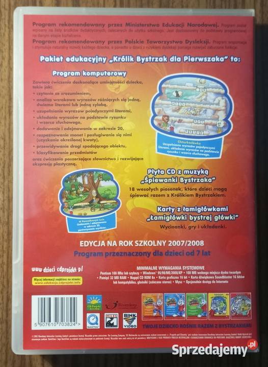 Królik Bystrzak PC CD BOX 2006 ładna płyta Rzeszów sprzedam