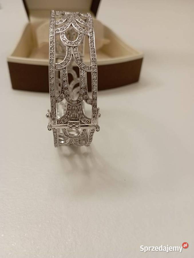 Bransoletka srebrna z cyrkoniami Radom