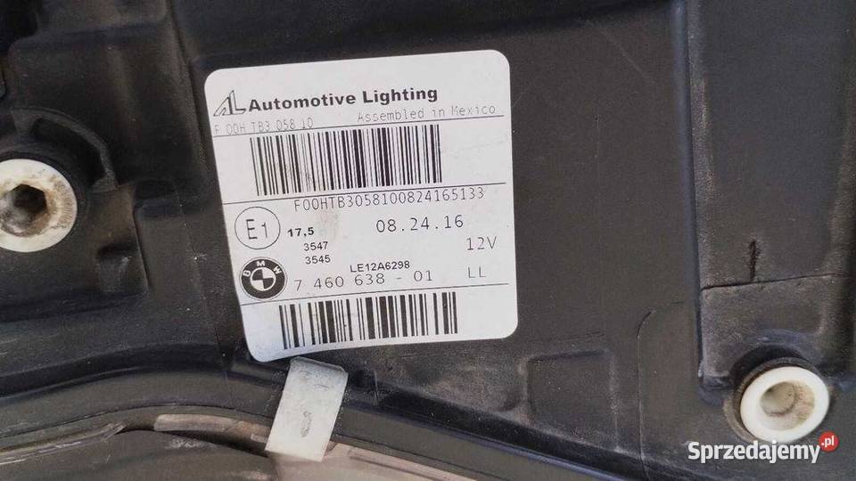 Lampa Przod Led Bi Xenon Dynamic Skrętny Bmw X3
