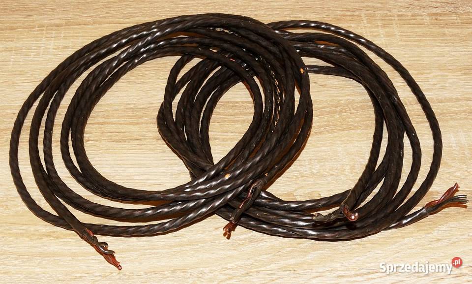Kable audio przewody głośnikowe podwójna skrętka śląskie