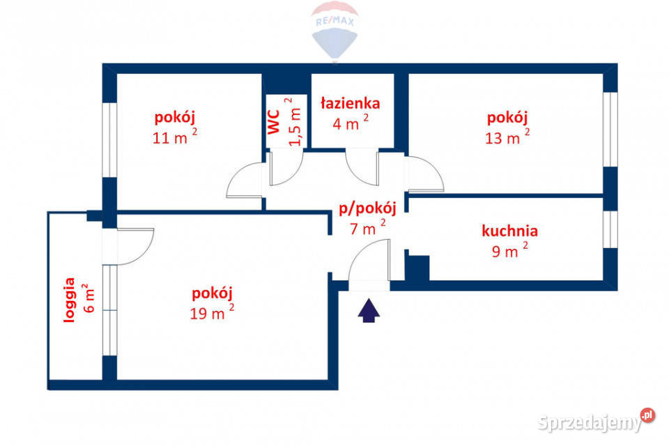 Przestronne 3 pokoje z parkingiem Mokotów Stegny Warszawa