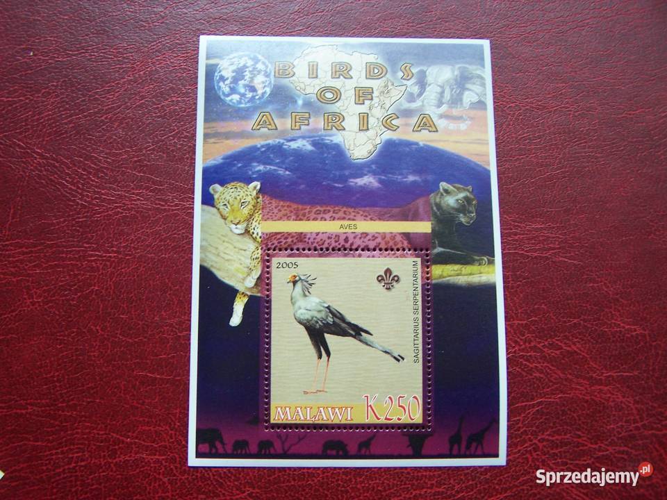 Malawi 2005 MNH Fauna Ptaki Afryki 5 Tychy