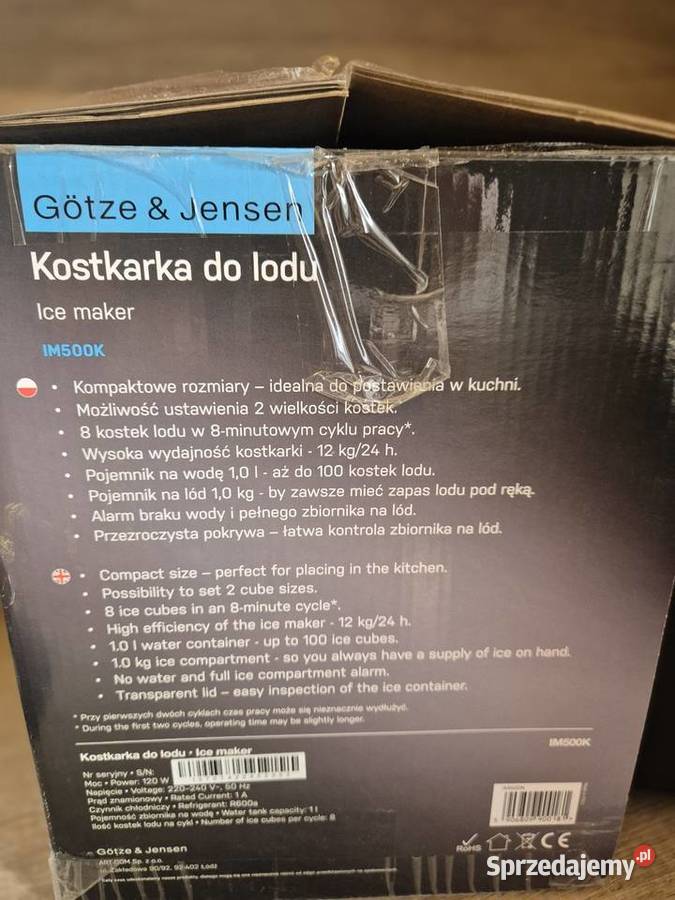 Kostkarka do lodu