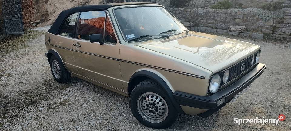 Vw Golf cabrio 15 benzyna 1979r krotki VIN Golf Jelenia Góra