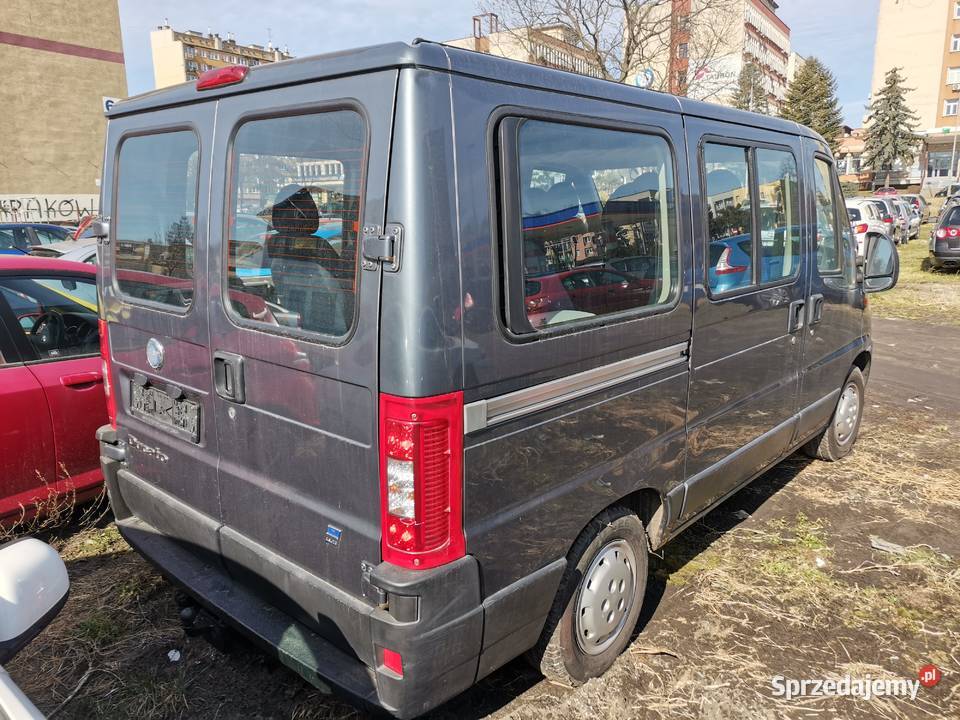 Fiat Ducato 28JTD osobowy 9 osób welur z Niemiec klimatyzacja Tarnów