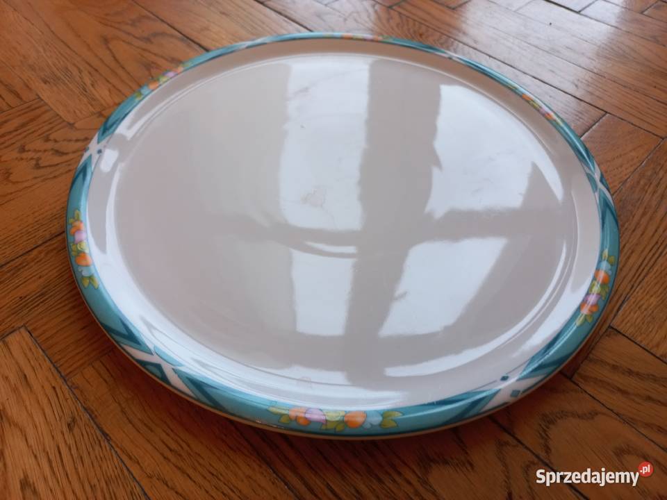 Porcelanowy talerz na pizze Piastów sprzedam