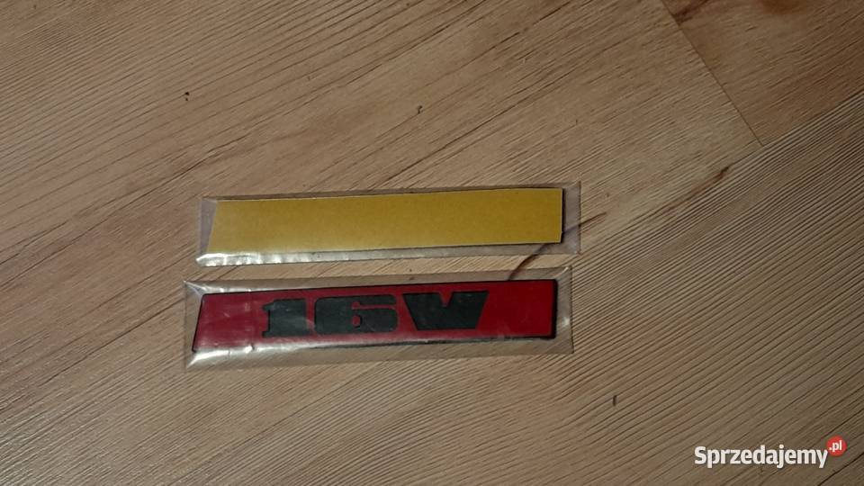Emblemat znaczek 16v vw sirocco mk2 Karpacz