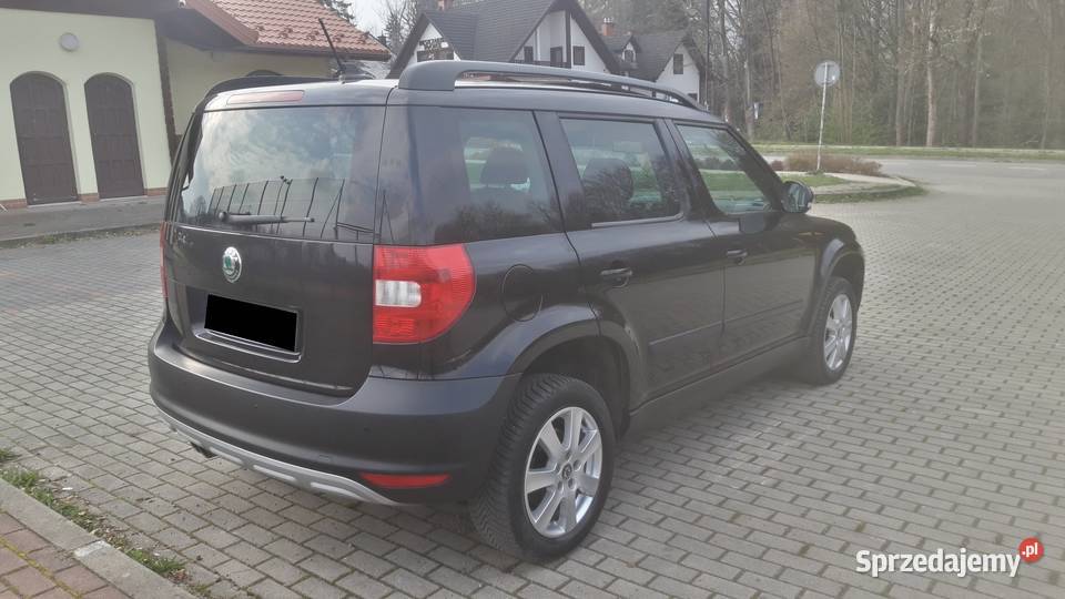 Skoda Yeti 20TDi 170 4x4 Panorama Bixenon Naivi czarny Polańczyk sprzedam
