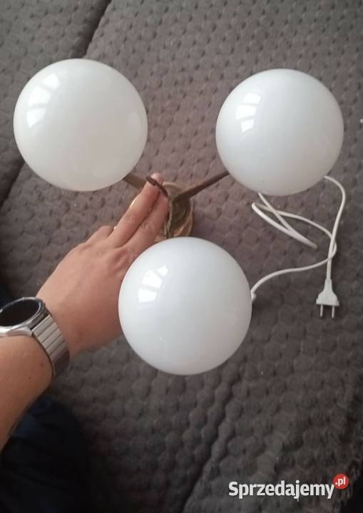 kolekcjonerska zabytkowa lampa stołowa w stylu Rzeszów