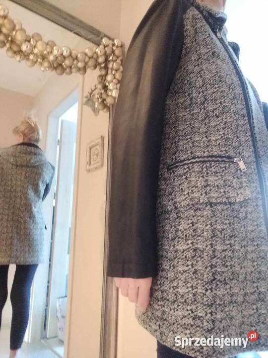 Płaszczyk wełniany Rozmiar 42(XL) Kurtki i płaszcze Rybnik sprzedam