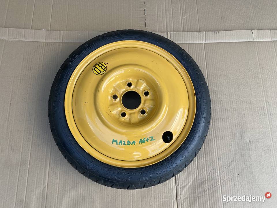 Koło9 dojazdowe 16 MAZDA 3 III 5 Zestaw lewarek