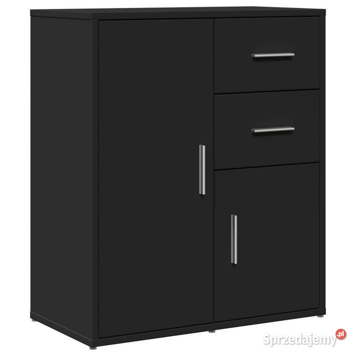 Szafka czarna 60x31x70 materiał drewnopochodny