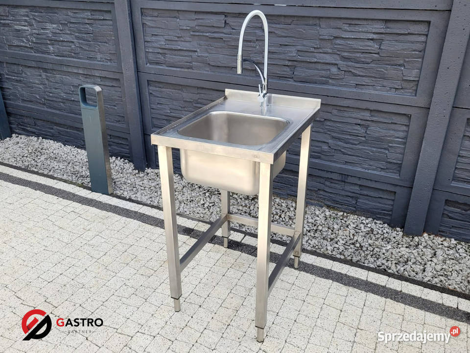 Zlew gastronomiczny 1komorowy 51x70x90 Ostrów Wielkopolski