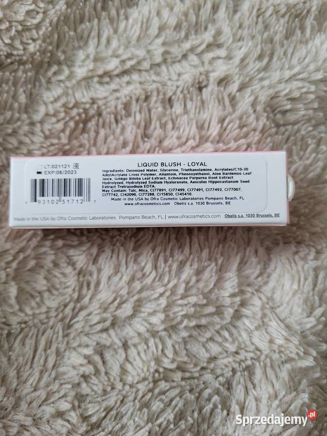 Zestaw Ofra Cosmetics róż w płynie brązerróż Warszawa