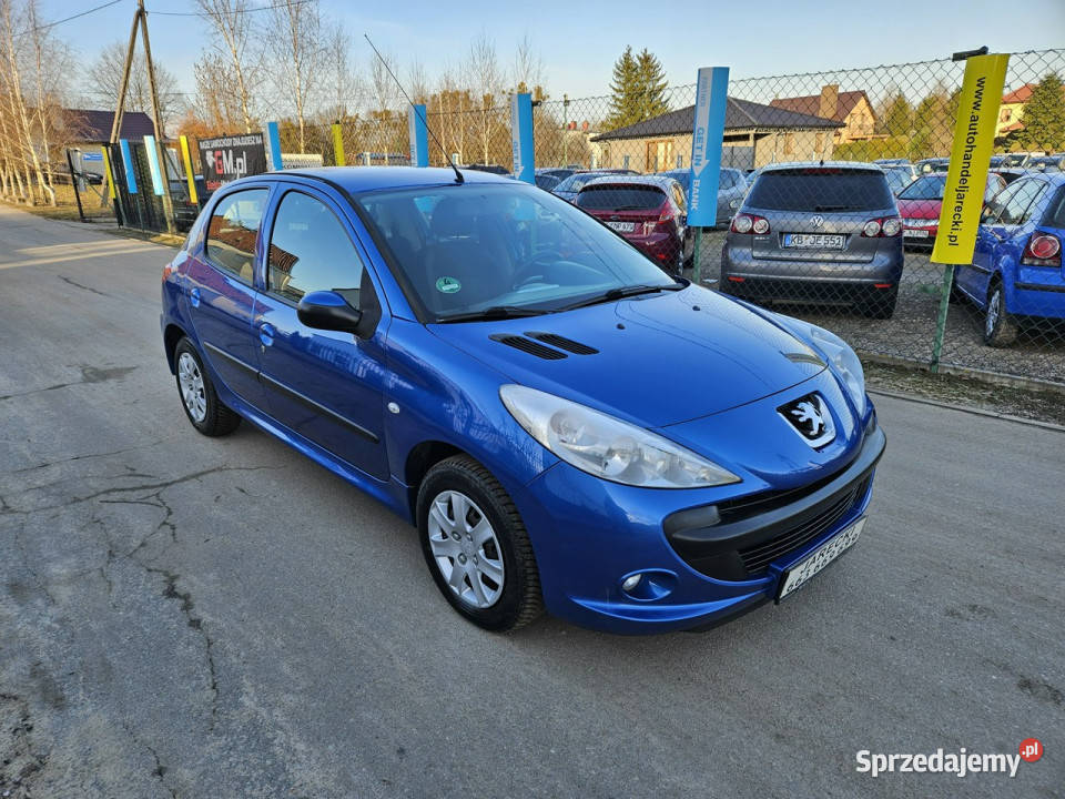 Peugeot 206 Opłacony Zdrowy Zadbany Serwisowany gniazdo AUX 206 Motoryzacja Kisielice
