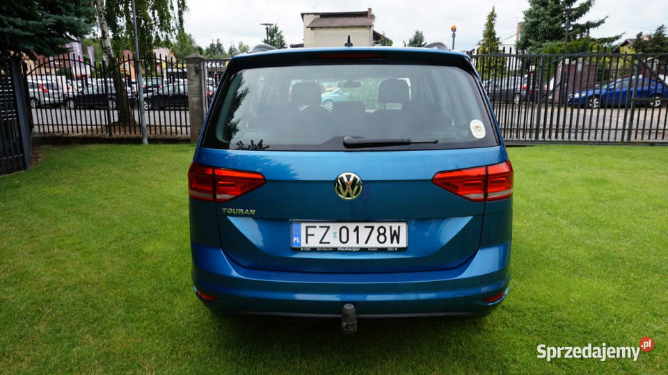 Volkswagen Touran Super stan Gwarancja III 2015 69KM Zielona Góra