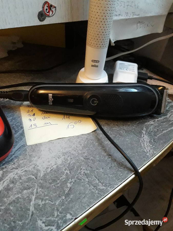 Braun każdą długość włosów brody głowę mazowieckie Warszawa