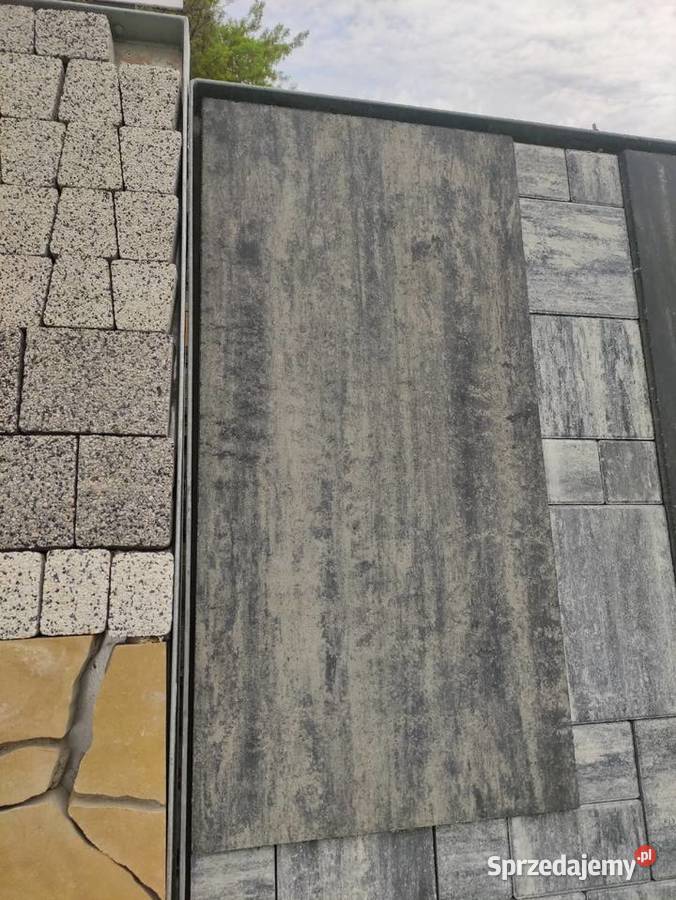 Płyta tarasowa betonowa 100507 45 sztuka bazalt Myślenice