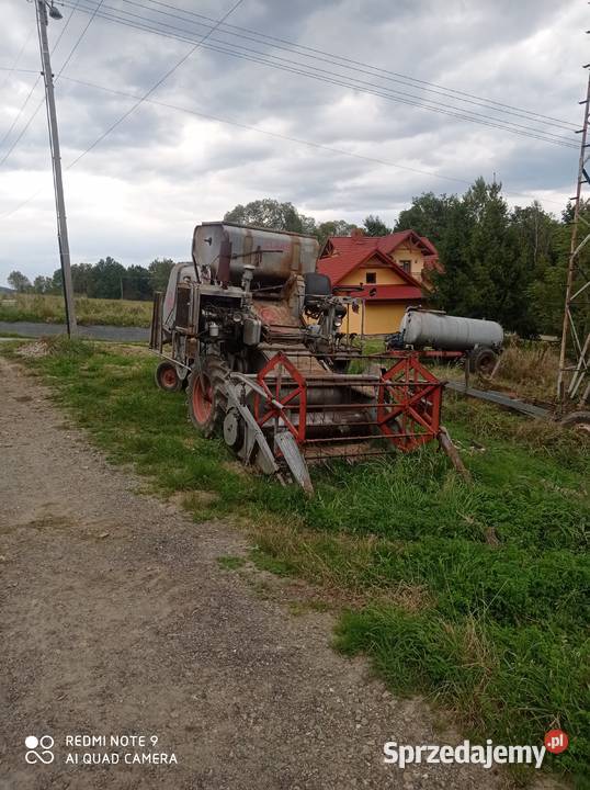 Kombajn zbożowy Claas columbus małopolskie Jordanów