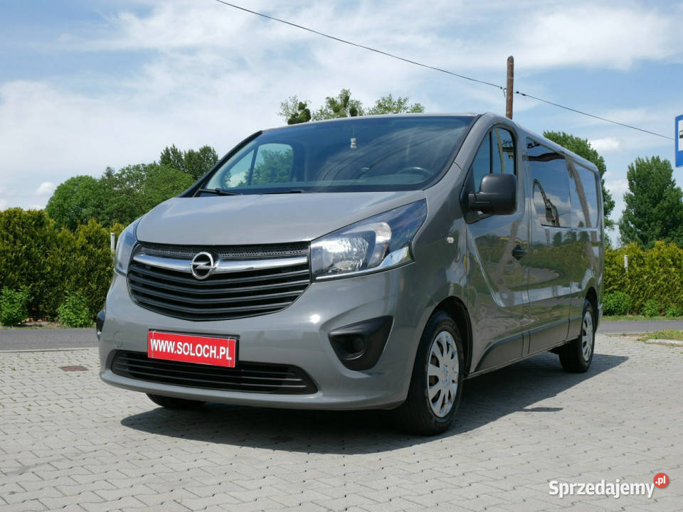 Opel Vivaro 1.6BiTurbo 120KM Eu6 Brygadówka Doka 6 Osób -Kraj 1 Wł -VAT 23…