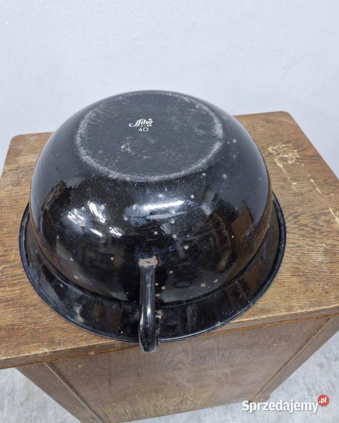 Stara Misa Ogrodowa Emaliowana AntykiMarki Marki