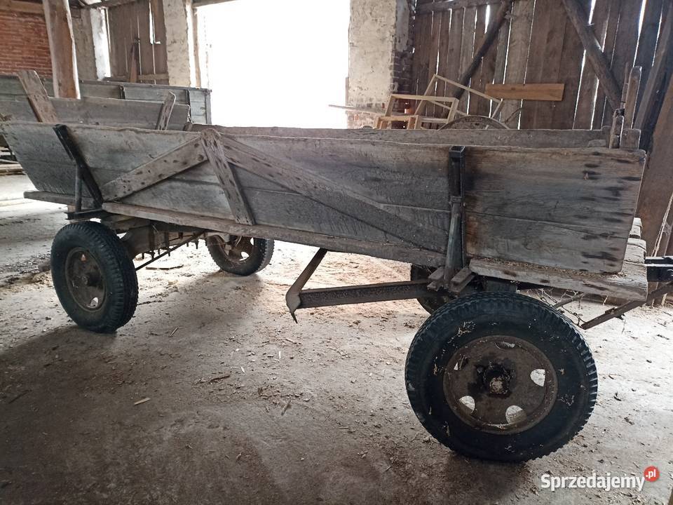 Woz konny do ciągnika Bażany