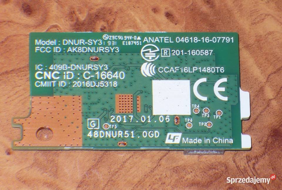 Moduł WiFi DNURSY3 TV Sony KD55XG7005 Lublin